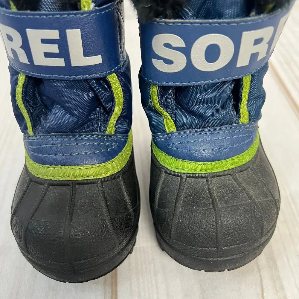 sorel snow commander toddler snow‎ boots 4C